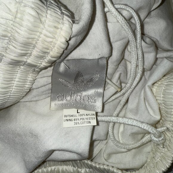 Vintage Adidas Trefoil Nylon Track Pants - Picture 4 of 4